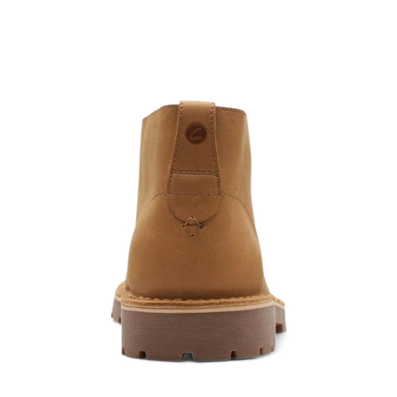 NIB CLARKS Nubuck Chukka Boot Rugged Mid Desert Ortholite Cushion Lug Shoe 12 - Picture 8 of 9